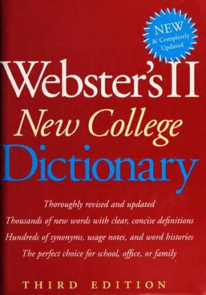 دانلود کتاب Websters II New College Dictionary