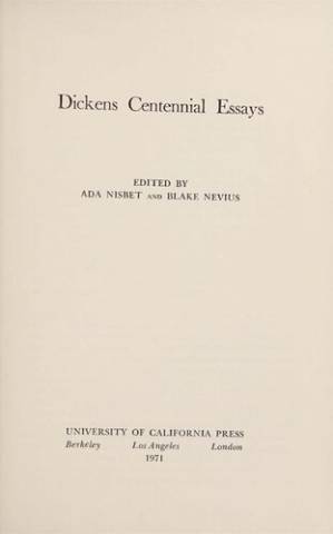 دانلود کتاب Dickens Centennial Essays