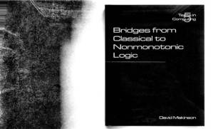 دانلود کتاب Bridges from Classical to Nonmonotonic Logic