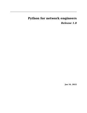 دانلود کتاب Python for network engineers