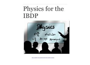 دانلود کتاب Physics for the IB Diploma Coursebook