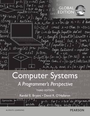دانلود کتاب Computer Systems: A Programmer’s Perspective, Third Edition (Global Edition)
