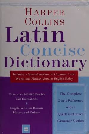 دانلود کتاب Collins Latin Concise Dictionary