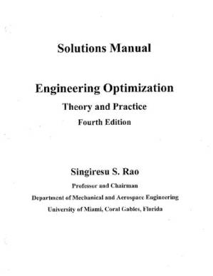 دانلود کتاب Engineering Optimization (Solution manual)