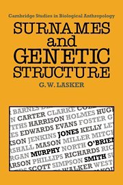 دانلود کتاب Surnames and genetic structure