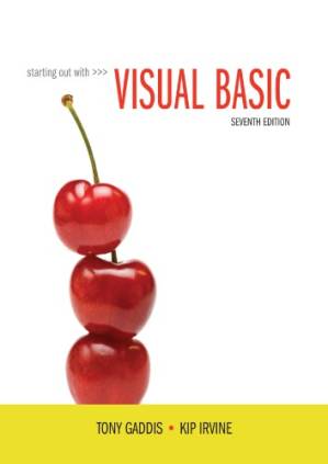 دانلود کتاب Starting out with Visual Basic