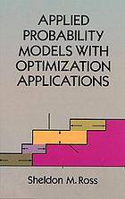 دانلود کتاب Applied probability models with optimization applications