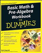 دانلود کتاب Basic math & pre-algebra workbook for dummies