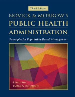 دانلود کتاب Public Health Administration: Principles for Population-Based Management