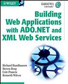 دانلود کتاب Building Web applications with ADO. NET and XML Web services