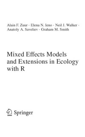 دانلود کتاب Mixed Effects Models and Extensions in Ecology with R