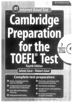 دانلود کتاب Cambridge Preparation for the TOEFL Test – Forth Edition
