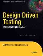 دانلود کتاب Design driven testing : test smarter, not harder