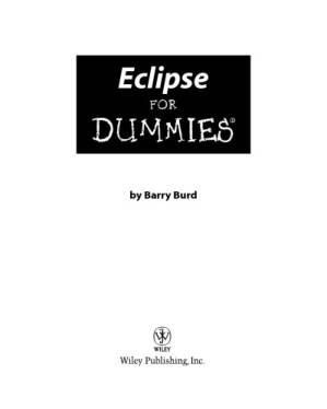 دانلود کتاب Eclipse for dummies