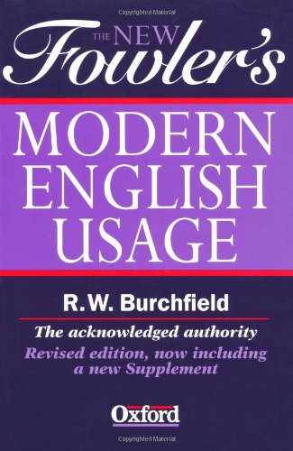 دانلود کتاب The New Fowler’s Modern English Usage (New Usage, 3rd Ed
