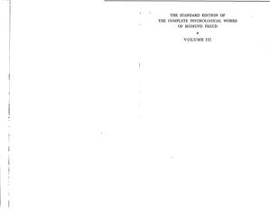 دانلود کتاب Standard Edition of the Complete Psychological Works of Sigmund Freud