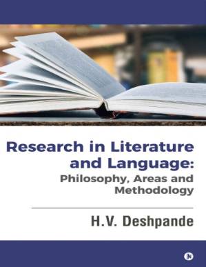 دانلود کتاب Research in Literature and Language: Philosophy, Areas and Methodology