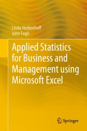 دانلود کتاب Applied Statistics for Business and Management Using Microsoft Excel