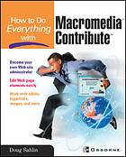 دانلود کتاب How to do everything with Macromedia Contribute