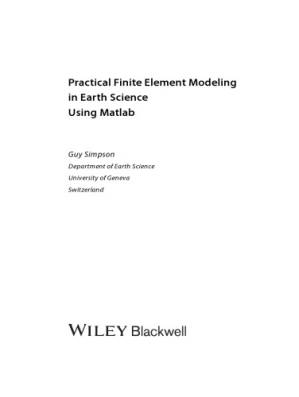 دانلود کتاب Practical Finite Element Modelling in Earth Science using MatLab