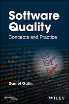 دانلود کتاب Software quality : concepts and practice