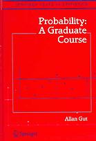 دانلود کتاب Probability : a graduate course