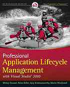 دانلود کتاب Professional Application Lifecycle Management with Visual Studio 2010