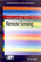 دانلود کتاب Remote sensing