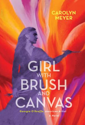 دانلود کتاب Girl with Brush and Canvas: Georgia O’Keefe, American Artist