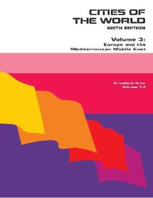 دانلود کتاب Cities of the World, Europe and the Mediterranean Middle East