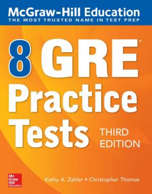 دانلود کتاب McGraw-Hill Education 8 GRE Practice Tests