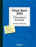 دانلود کتاب Visual Basic 2005 : a developer’s notebook