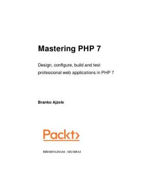 دانلود کتاب Mastering PHP 7