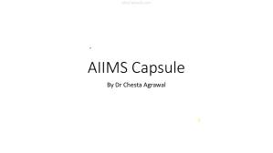 دانلود کتاب Aiims capsule
