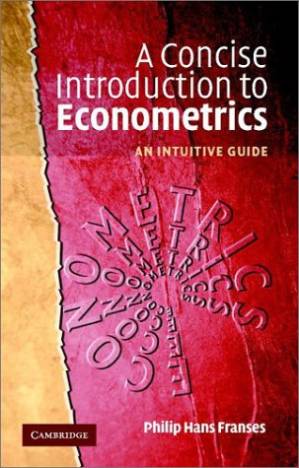 دانلود کتاب A concise introduction to econometrics: an intuitive guide