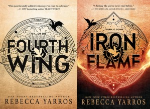 دانلود کتاب Iron Flame ,Fourth Wing,empyrian books 1 and 2