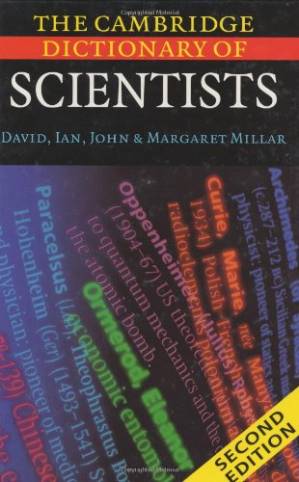 دانلود کتاب The Cambridge Dictionary of Scientists 2 ed.