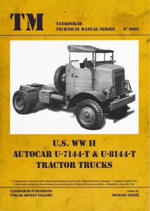 دانلود کتاب U.S. WW II Autocar U-7144-T & U-8144-T Tractor Trucks