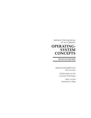 دانلود کتاب Instructor’s Manual for Operating System Concepts 7th Ed.