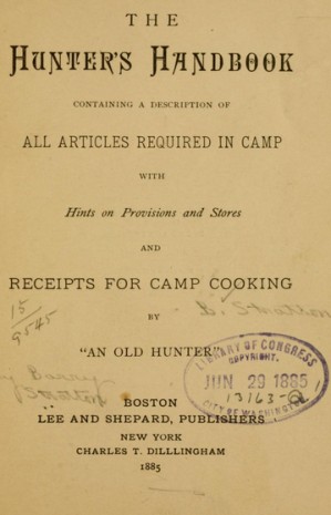 دانلود کتاب The hunter’s handbook