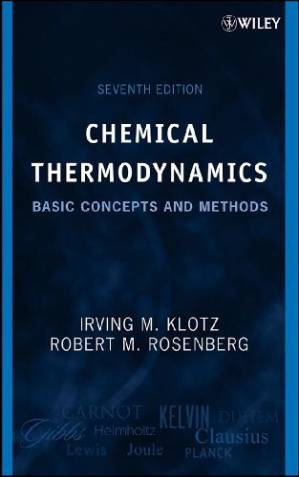 دانلود کتاب Chemical Thermodynamics. Basic Concepts and Methods