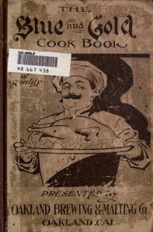 دانلود کتاب The blue and gold cook book; recipes of quality