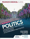 دانلود کتاب Pearson Edexcel a Level Politics 2nd Edition: Uk Government and Politics, Political Ideas Us