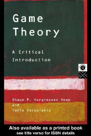 دانلود کتاب Game Theory: A Critical Introduction