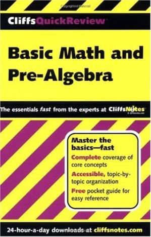 دانلود کتاب CliffsQuickReview Basic Math and Pre-Algebra