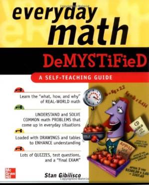 دانلود کتاب Everyday Math Demystified: A Self-Teaching Guide
