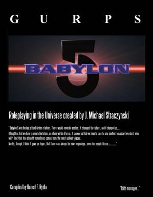 دانلود کتاب Gurps Babylon 5 Compendium