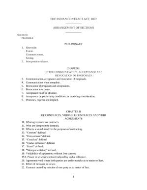 دانلود کتاب Indian Contract Act Bare Act