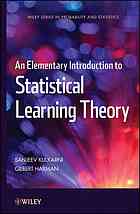 دانلود کتاب An elementary introduction to statistical learning theory