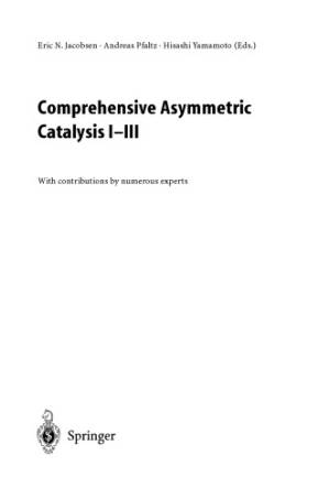 دانلود کتاب Comprehensive asymmetric catalysis […] CD-ROM